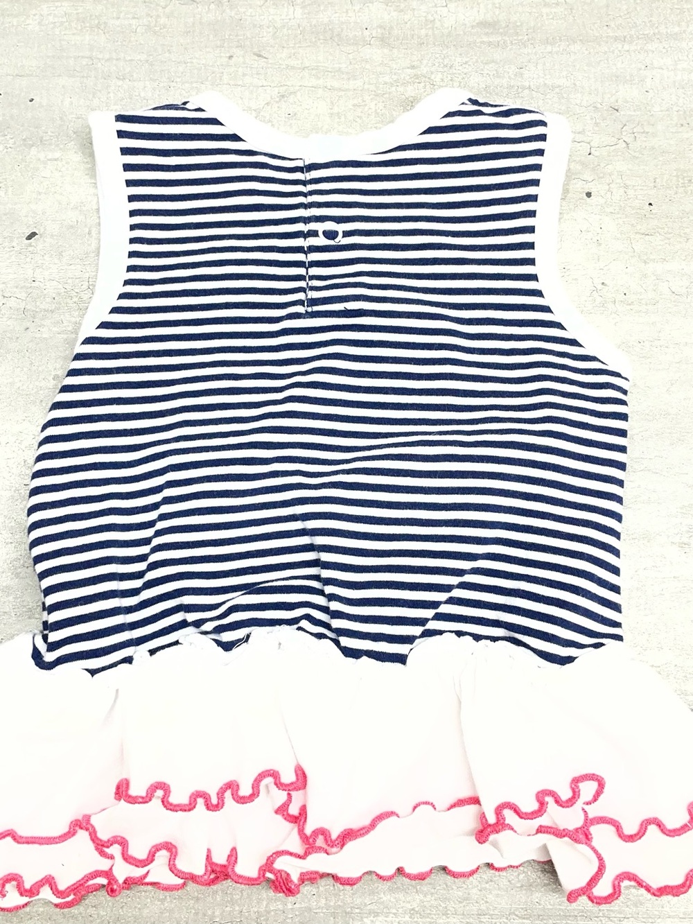 Guess OshKosh Disney Baby Clothing Lot 6-9M Blue Grey Striped Good 5pc Bundle - Picture 13 of 16